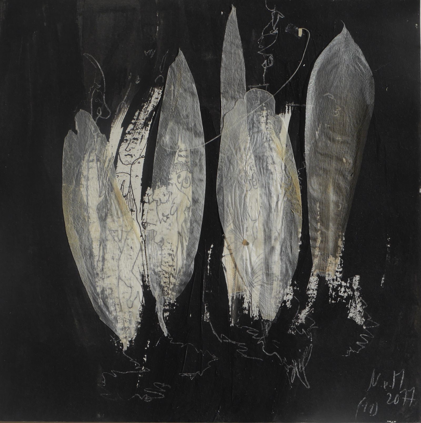 K.d.N-Serie11Collage Zeichnung15x152017